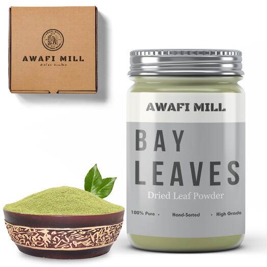 AWAFI MILL Bay Leaf Grade A Powder - Bottle of 100 Gram