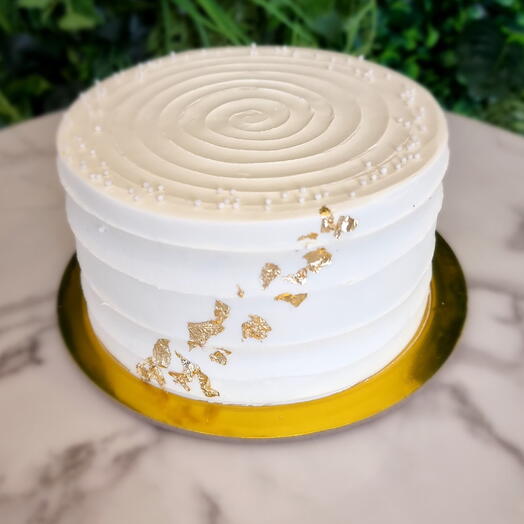 Standard Butter Cream Cake - Fluffy Cake Layers with Silky Buttercream Frosting