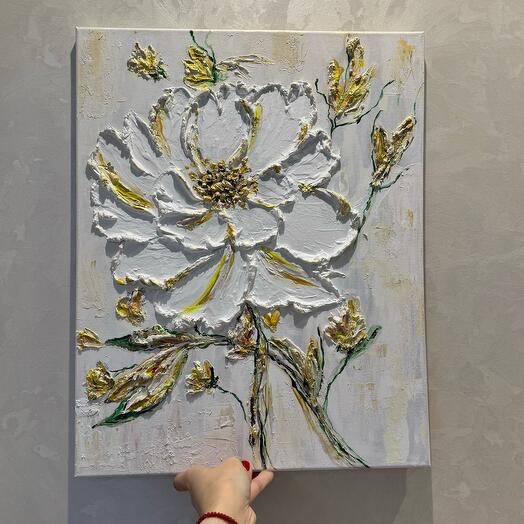 Текстурная картина интерьерная «FIORE»