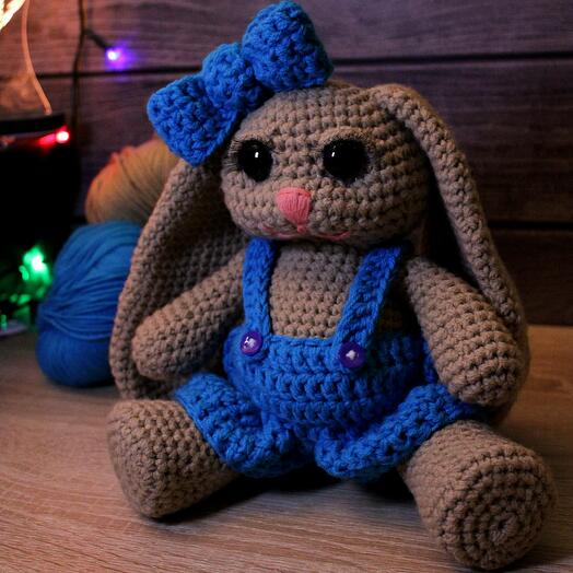 Hare, handmade toy, gift