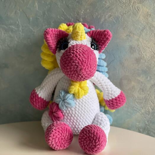 Unicornio de peluche de juguete de regalo de cumpleaños 14 de febrero día de los enamorados