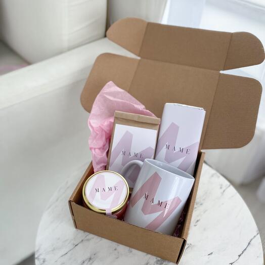 Подарочный набор розовый маме