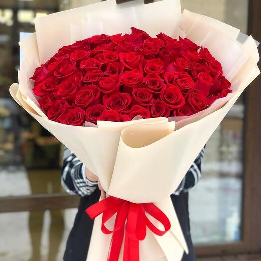 51 Red Rose Bouquet