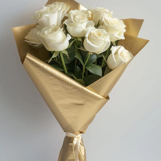 White Rose Bouquet