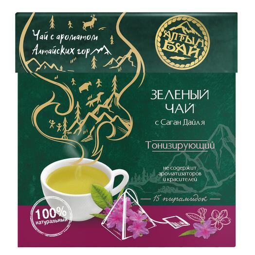 Чай зеленый С САГАН ДАЙЛЯ тонизирующий, 15x2,5 гр