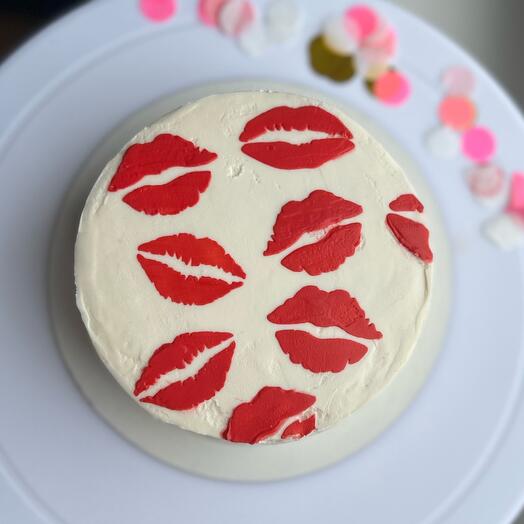 Бенто торт «поцелуй» для мамы, девушки, дочери