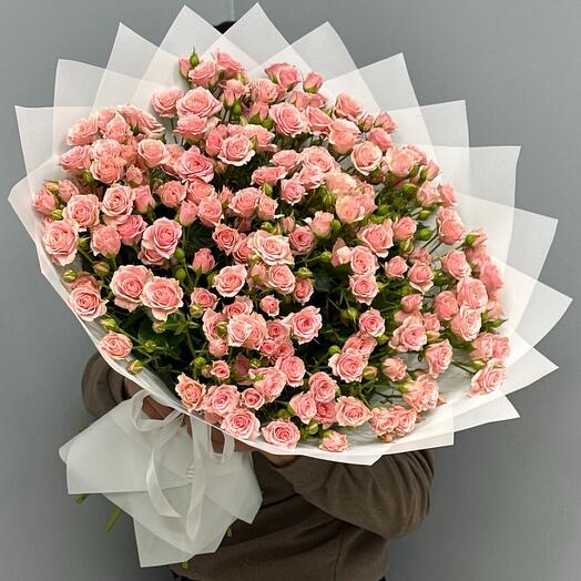 Букет из 39кустовые розы