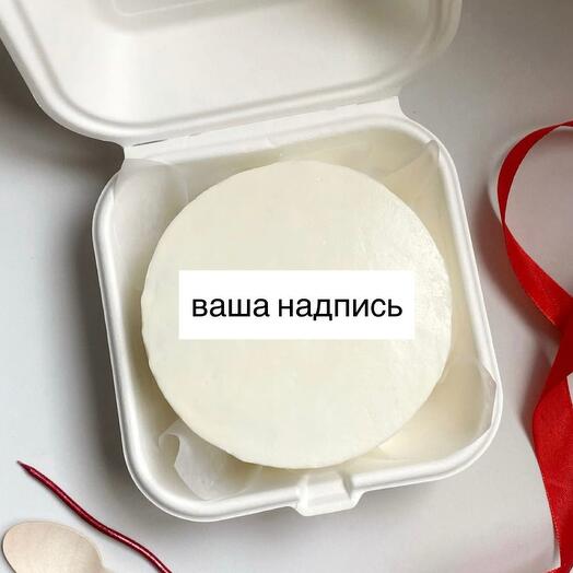 Бенто торт «Ваша надпись»