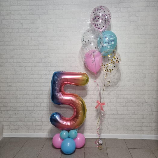 Шары для девочки 5 лет