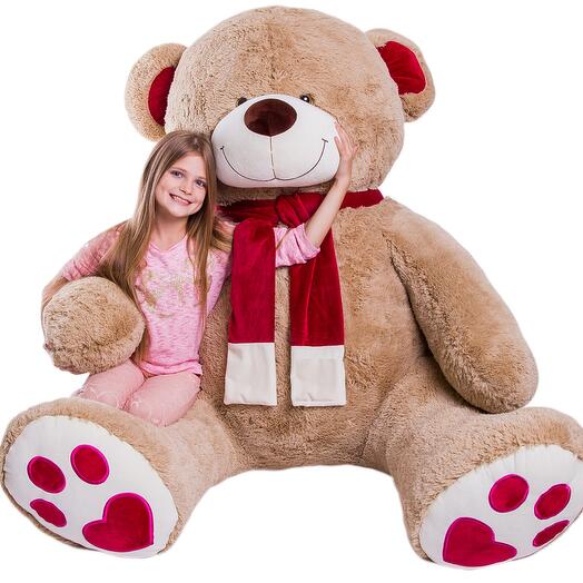 Big teddy bear 240 cm cream Kevin