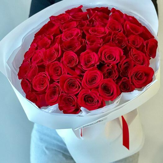 Букет из 51 голландских роз