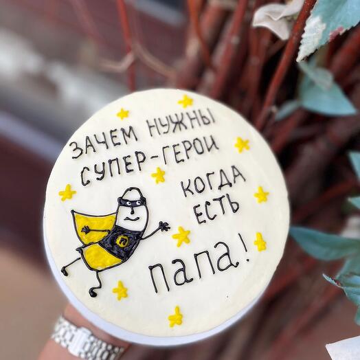 Торт папе