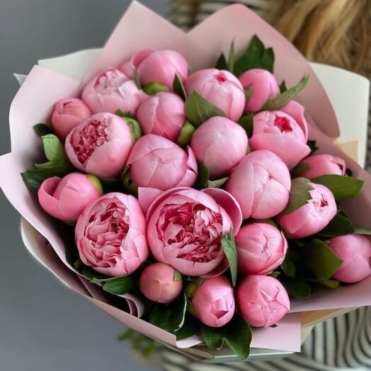 Букет пионов