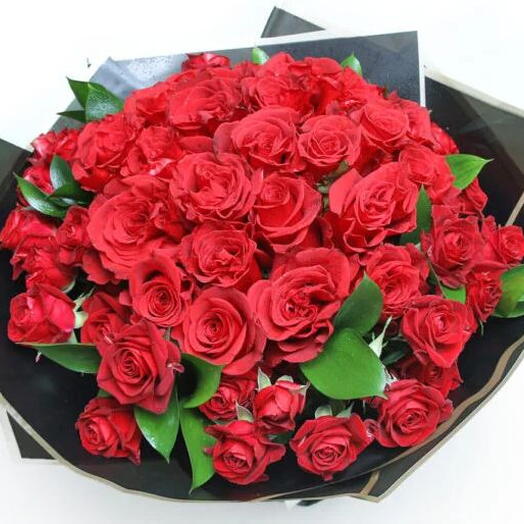 Bunch Of 24 Red Roses