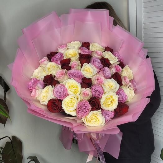 Микс 51 роза