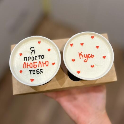 2 тортостакана для любимых