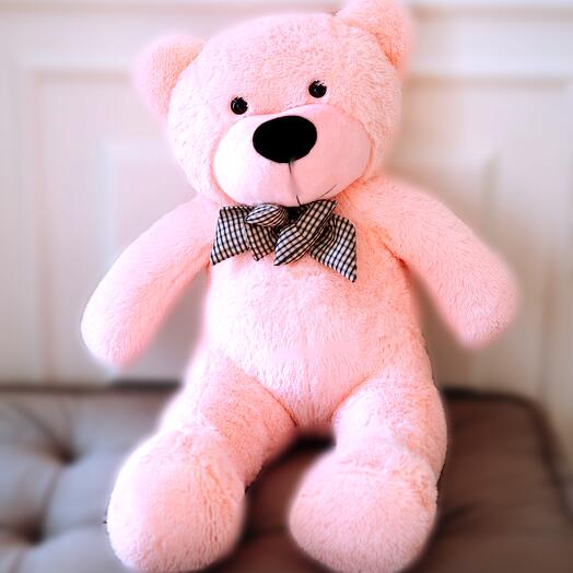 Big pink teddy bear 120cm