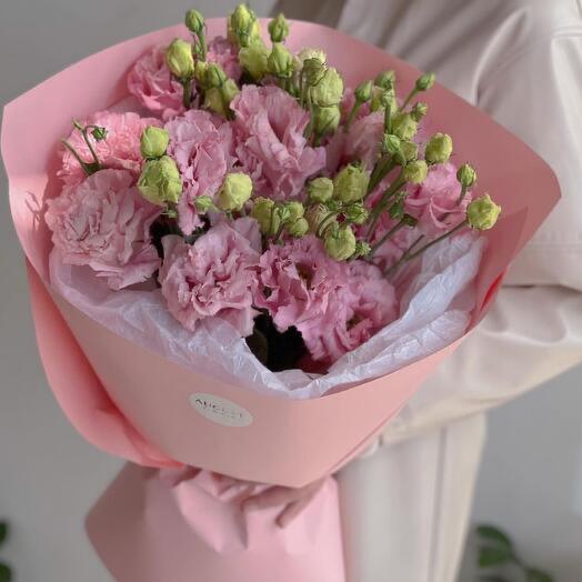 Вукет из махровых эустом💕