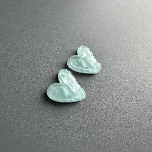 Серьги «Сердечная глубина»