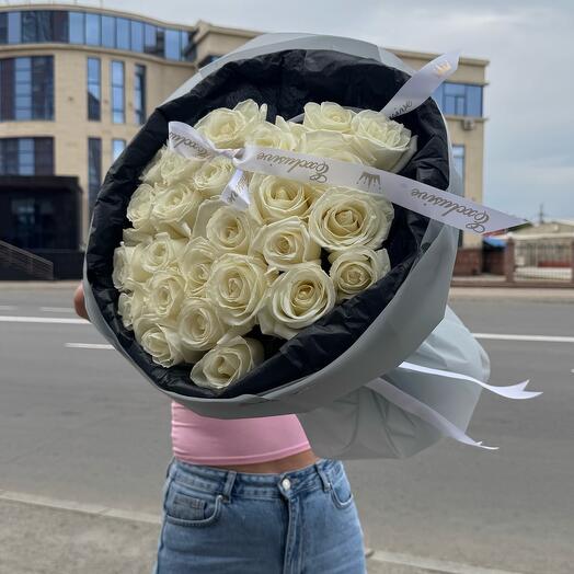 Белоснежный монобукет