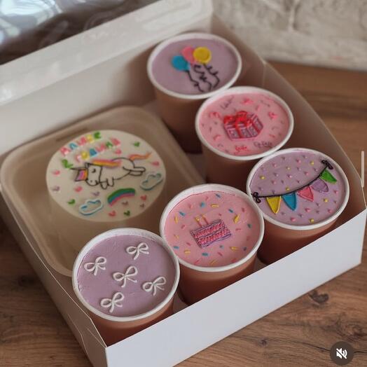 Бенто+стаканчики cake to go