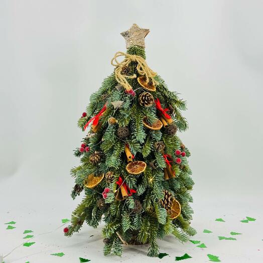Ёлка из искусственного нобилиса 60 см ручная работа