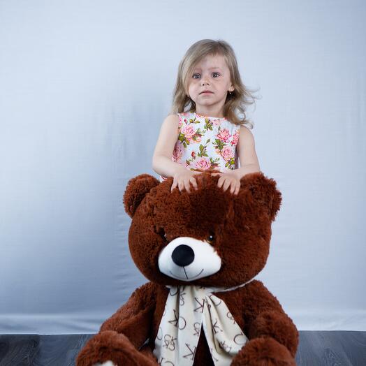 Bear 115 cm "Donjon" brown