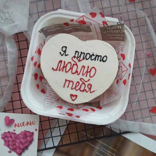 Бенто торт в подарок любимой, любимому, парню, девушке