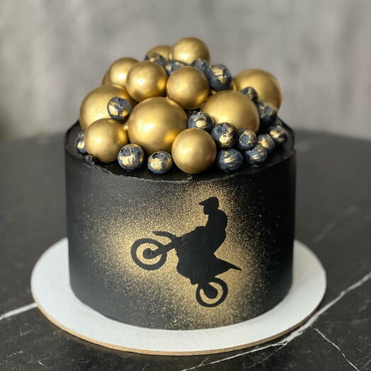 Торт 1кг Мотоциклист