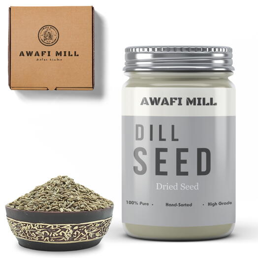 AWAFI MILL Dill Seed | Suva Seed | Hand sorted seeds - Bottle of 100 Gram