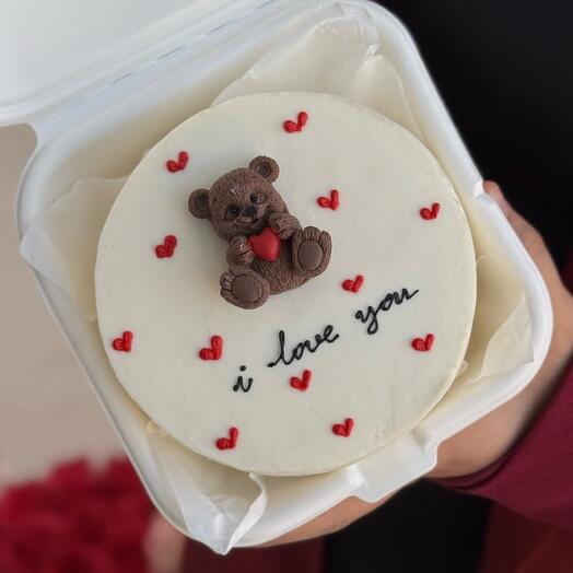 Бенто торт « i love you»