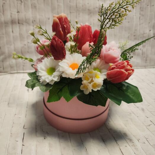 Подарочный букет из мыла «Розовый бум»