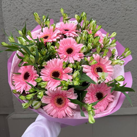 Букет цветов Уютные цветы у камина