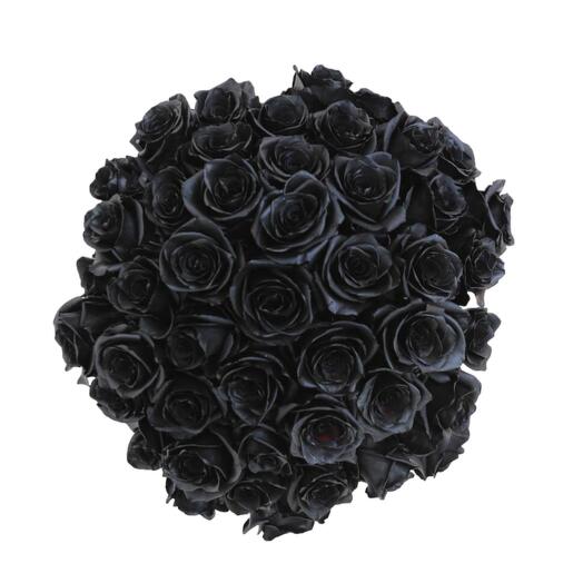 51 Black Rose Bouquet