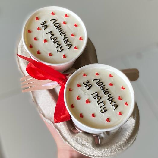 Торт в стакане cake to go