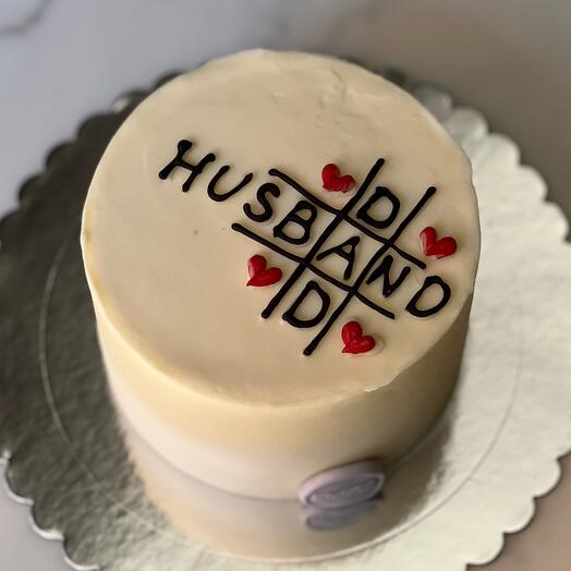 Micro cake for 2 servings Husband/Dad