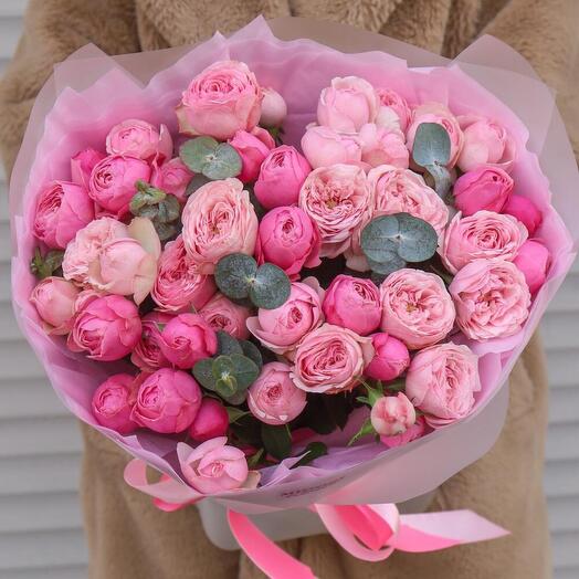 Микс Пионовидных кустовых роз 💞