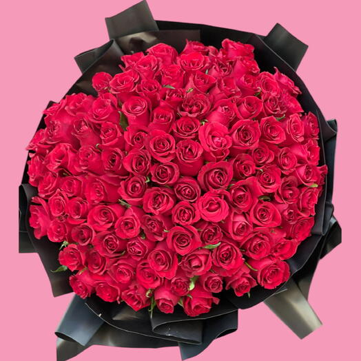 101 Red Roses long stem