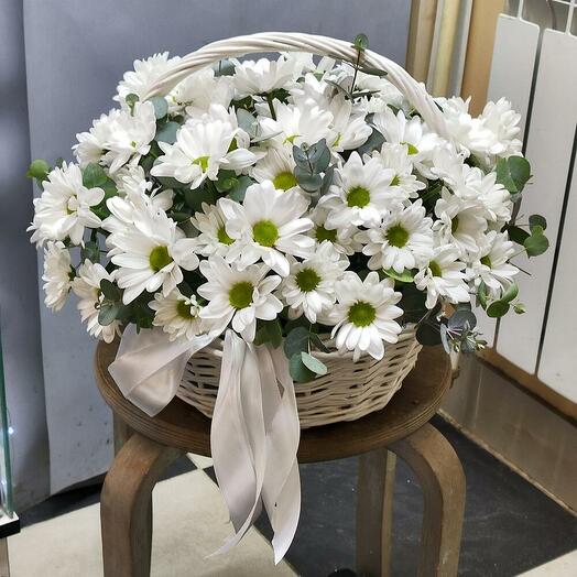 Корзина с цветами💕💕