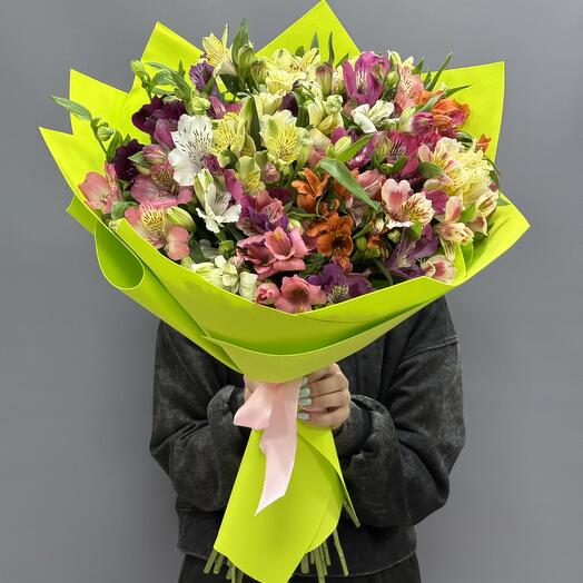 Букет альстермерии 🌷