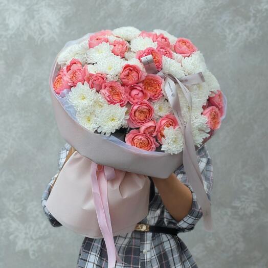 Цветы Букет Art Flowers Сладкий Облако