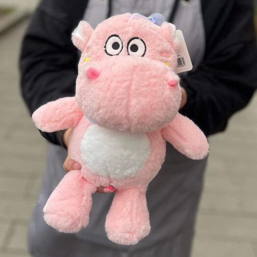 Розовый бегемотик