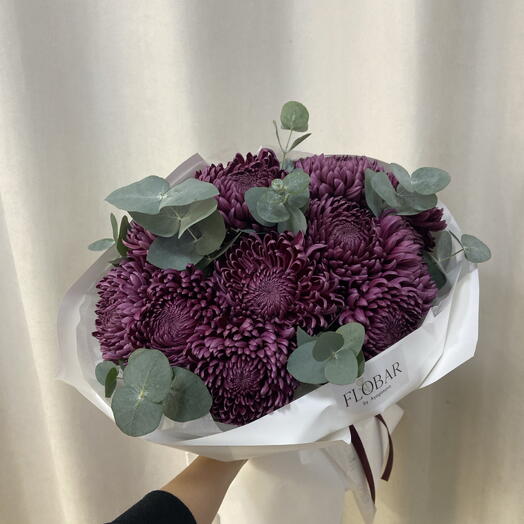 11 хризантем бигуди😍