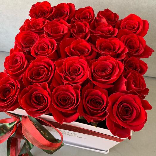 Flores en una Caja de cubo
