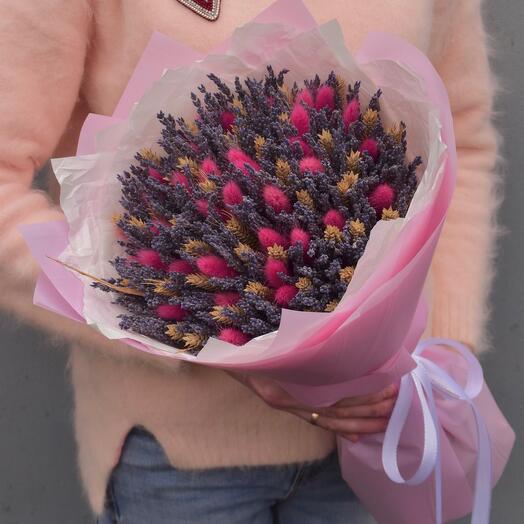 Букет сухоцветов Прекрасный Аметист 💖