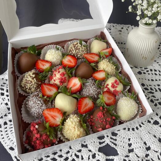 Chocolate-covered strawberries