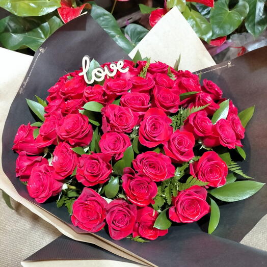 50 Rosas Rojas