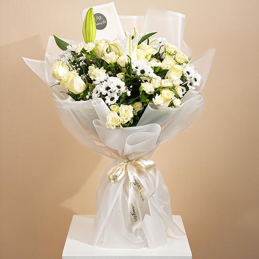 White Crystal Bouquet