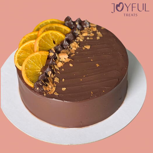 Dark chocolate orange cake