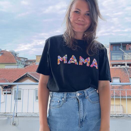 Футболки и свитшоты с вышивкой в стиле цветочные буквы Мајице и дуксеви са цветним везом слова